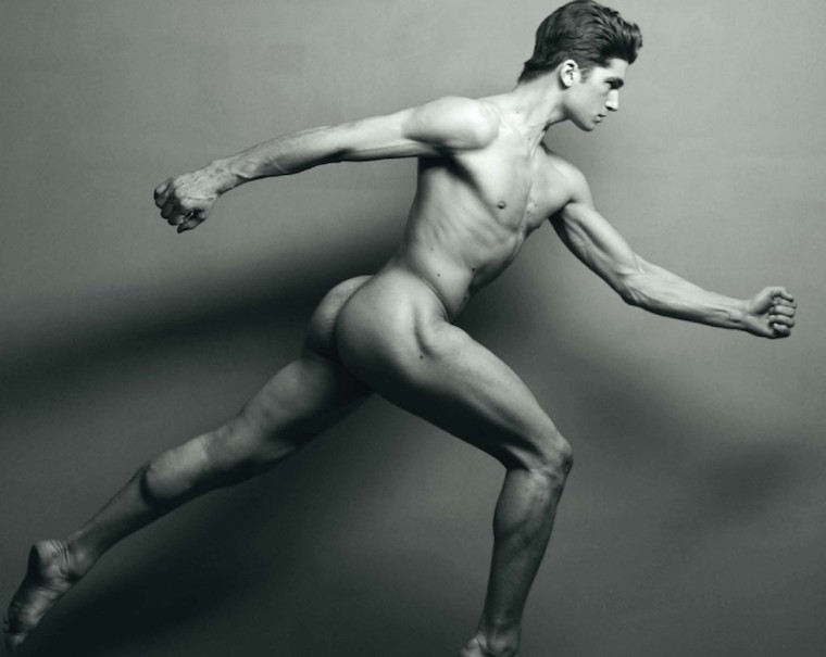 The Naked Olympic Figure Skater: Matteo Guarise.