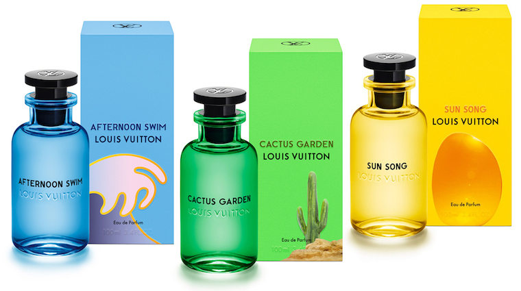 NEW* LOUIS VUITTON SPRING / SUMMER FRAGRANCES 2019 SUN SONG - CACTUS GARDEN  - AFTERNOON SWIM 