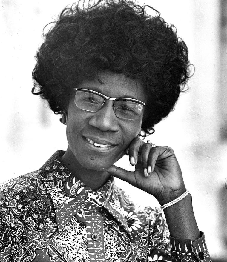 The Words of Shirley Chisholm Alan Ilagan