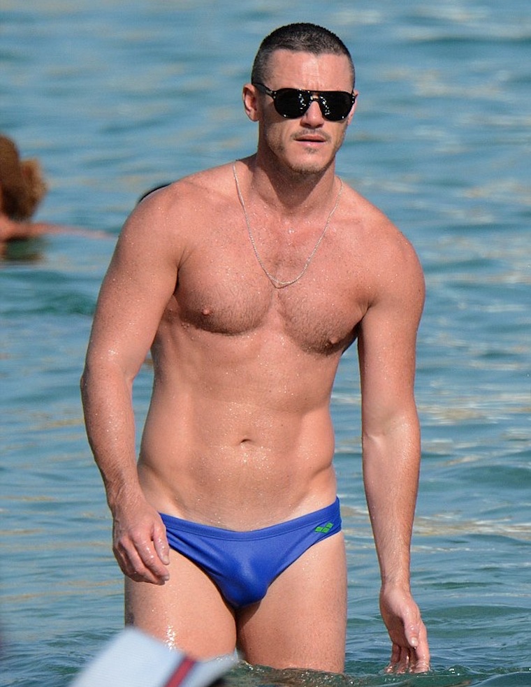 A Male Celebrity with the Balls to Wear A Speedo.