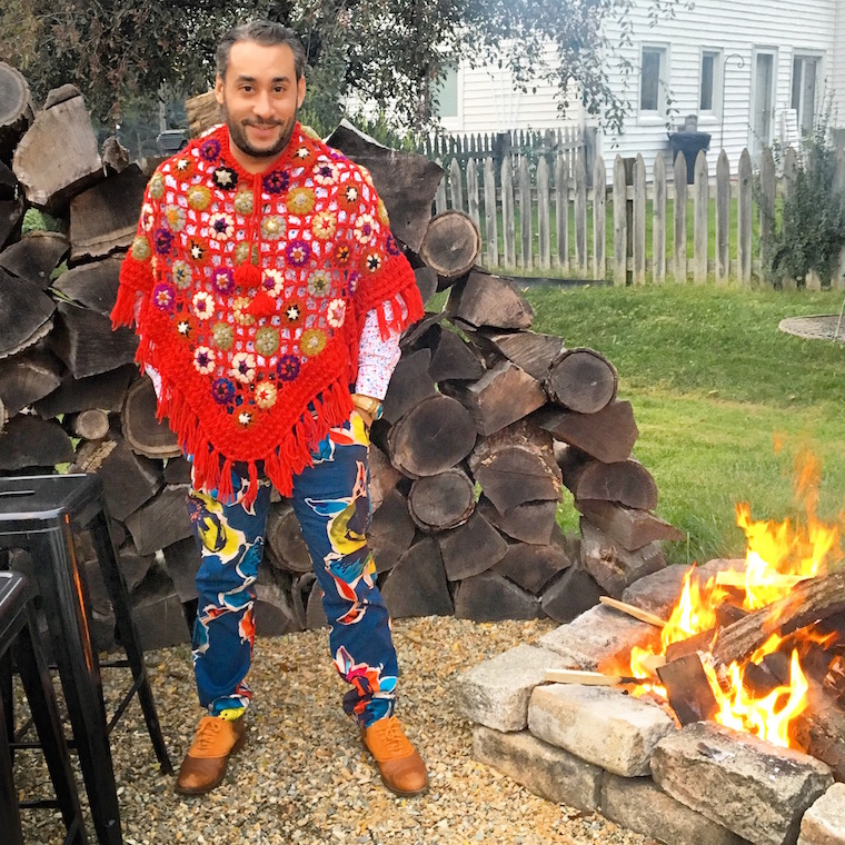 Standing Near The Fire Pit Alan Ilagan, What To Wear A Fire Pit Party